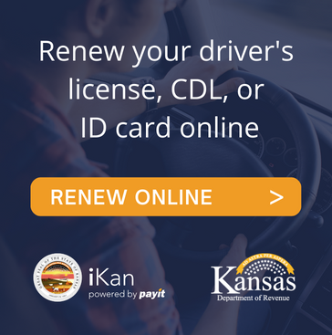 Ikan - renew your Kansas driver's license online
